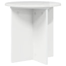 vidaXL Növényállvány 2 pcs Magasfényű Fehér 40 x 40 x 40 cm Szerelt Fa