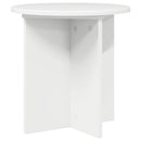 vidaXL Növényállvány 2 pcs Magasfényű Fehér 40 x 40 x 40 cm Szerelt Fa