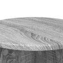 vidaXL Növényállvány 2 pcs Szürke Sonoma 40 x 40 x 40 cm Szerelt Fa