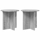 vidaXL Növényállvány 2 pcs Szürke Sonoma 40 x 40 x 40 cm Szerelt Fa