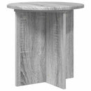 vidaXL Növényállvány 2 pcs Szürke Sonoma 40 x 40 x 40 cm Szerelt Fa