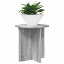 vidaXL Növényállvány 2 db Szürke Sonoma 40 x 40 x 40 cm Szerelt Fa