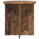 vidaXL Növényállvány 2 db Antik Fa 40 x 40 x 40 cm Szerelt Fa