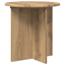 vidaXL Növényállvány 2 pcs Kézműves Tölgy 40 x 40 x 40 cm Szerelt Fa