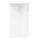 vidaXL Növényállvány 2 db Fehér Ø29,5 x 40 cm Szerelt Fa