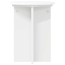 vidaXL Növényállvány 2 db Fehér Ø29,5 x 40 cm Szerelt Fa