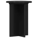 vidaXL Növényállvány 2 pcs Fekete Ø29,5 x 40 cm Szerelt Fa