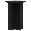 vidaXL Növényállvány 2 pcs Fekete Ø29,5 x 40 cm Szerelt Fa