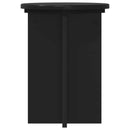 vidaXL Növényállvány 2 pcs Fekete Ø29,5 x 40 cm Szerelt Fa