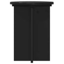 vidaXL Növényállvány 2 pcs Fekete Ø29,5 x 40 cm Szerelt Fa