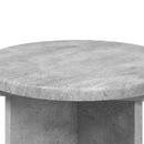vidaXL Növényállvány 2 pcs Betonszürke Ø29,5 x 40 cm Szerelt Fa