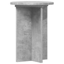 vidaXL Növényállvány 2 pcs Betonszürke Ø29,5 x 40 cm Szerelt Fa