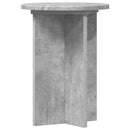 vidaXL Növényállvány 2 pcs Betonszürke Ø29,5 x 40 cm Szerelt Fa