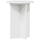 vidaXL Növényállvány 2 pcs Magasfényű Fehér Ø29,5 x 40 cm Szerelt Fa