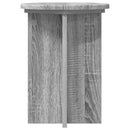 vidaXL Növényállvány 2 pcs Szürke Sonoma Ø29,5 x 40 cm Szerelt Fa