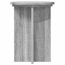 vidaXL Növényállvány 2 pcs Szürke Sonoma Ø29,5 x 40 cm Szerelt Fa