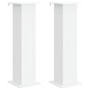 vidaXL Növényállvány 2 pcs Fehér 30,5 x 30 x 100,5 cm Szerelt Fa