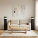 vidaXL Növényállvány 2 pcs Fekete 30,5 x 30 x 100,5 cm Szerelt Fa