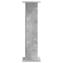 vidaXL Növényállvány Betonszürke 30,5 x 30 x 100,5 cm Szerelt Fa