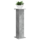 vidaXL Növényállvány Betonszürke 30,5 x 30 x 100,5 cm Szerelt Fa