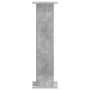 vidaXL Növényállvány Betonszürke 30,5 x 30 x 100,5 cm Szerelt Fa
