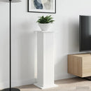 vidaXL Növényállvány 2 db Magasfényű Fehér 30,5 x 30 x 100,5 cm