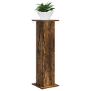 vidaXL Növényállvány Füstös Tölgy 30,5 x 30 x 100,5 cm Szerelt Fa