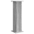 vidaXL Növényállvány Szürke Sonoma 30,5 x 30 x 100,5 cm Szerelt Fa