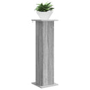 vidaXL Növényállvány Szürke Sonoma 30,5 x 30 x 100,5 cm Szerelt Fa
