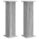 vidaXL Növényállvány 2 pcs Szürke Sonoma 30,5 x 30 x 100,5 cm