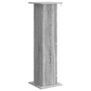 vidaXL Növényállvány 2 pcs Szürke Sonoma 30,5 x 30 x 100,5 cm