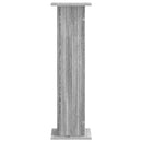 vidaXL Növényállvány 2 pcs Szürke Sonoma 30,5 x 30 x 100,5 cm