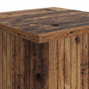 vidaXL Növényállvány Antik Fa 30,5 x 30 x 100,5 cm Szerelt Fa