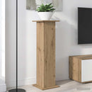 vidaXL Növényállvány Kézműves Tölgy 30,5 x 30 x 100,5 cm Szerelt Fa