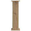 vidaXL Növényállvány Kézműves Tölgy 30,5 x 30 x 100,5 cm Szerelt Fa