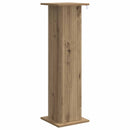 vidaXL Növényállvány 2 pcs Kézműves Tölgy 30,5 x 30 x 100,5 cm