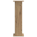vidaXL Növényállvány 2 pcs Kézműves Tölgy 30,5 x 30 x 100,5 cm