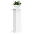 vidaXL Növényállvány Fehér 30,5 x 30 x 80,5 cm Szerelt Fa