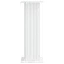 vidaXL Növényállvány Fehér 30,5 x 30 x 80,5 cm Szerelt Fa