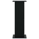vidaXL Növényállvány 2 db Fekete 30,5 x 30 x 80,5 cm Szerelt Fa