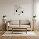 vidaXL Növényállvány 2 pcs Sonoma Tölgy 30,5 x 30 x 80,5 cm Szerelt Fa