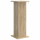 vidaXL Növényállvány 2 pcs Sonoma Tölgy 30,5 x 30 x 80,5 cm Szerelt Fa