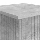 vidaXL Növényállvány Betonszürke 30,5 x 30 x 80,5 cm Szerelt Fa