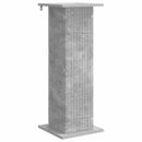 vidaXL Növényállvány Betonszürke 30,5 x 30 x 80,5 cm Szerelt Fa