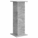 vidaXL Növényállvány Betonszürke 30,5 x 30 x 80,5 cm Szerelt Fa