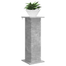 vidaXL Növényállvány Betonszürke 30,5 x 30 x 80,5 cm Szerelt Fa