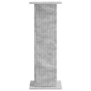 vidaXL Növényállvány Betonszürke 30,5 x 30 x 80,5 cm Szerelt Fa