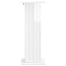 vidaXL Növényállvány 2 db Magasfényű Fehér 30,5 x 30 x 80,5 cm