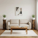 vidaXL Növényállvány 2 pcs Füstös Tölgy 30,5 x 30 x 80,5 cm Szerelt Fa