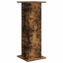 vidaXL Növényállvány 2 pcs Füstös Tölgy 30,5 x 30 x 80,5 cm Szerelt Fa